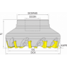 Корпус фрезы NT-SN12-88° D100-F32-Z10 HOLDERS NIKKO