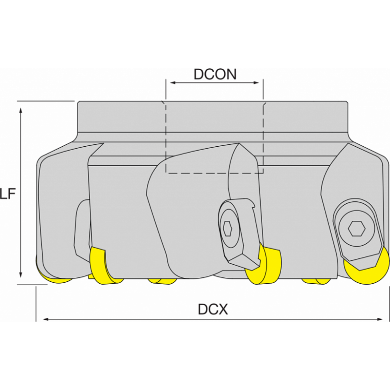 Корпус фрезы NT-RN12 D100-F32-Z6 HOLDERS NIKKO Корпус фрезы NT-RN12 D100-F32-Z6 HOLDERS NIKKO