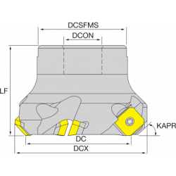 Корпус фрезы NT-SE13 D200-F60-Z12 HOLDERS NIKKO