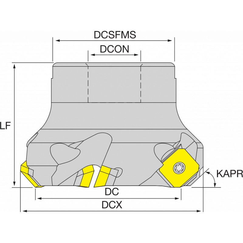 Корпус фрезы NT-SE13 D200-F60-Z12 HOLDERS NIKKO Корпус фрезы NT-SE13 D200-F60-Z12 HOLDERS NIKKO