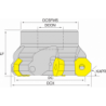 Корпус фрезы NT-OD06H D063-F22-Z5 HOLDERS NIKKO