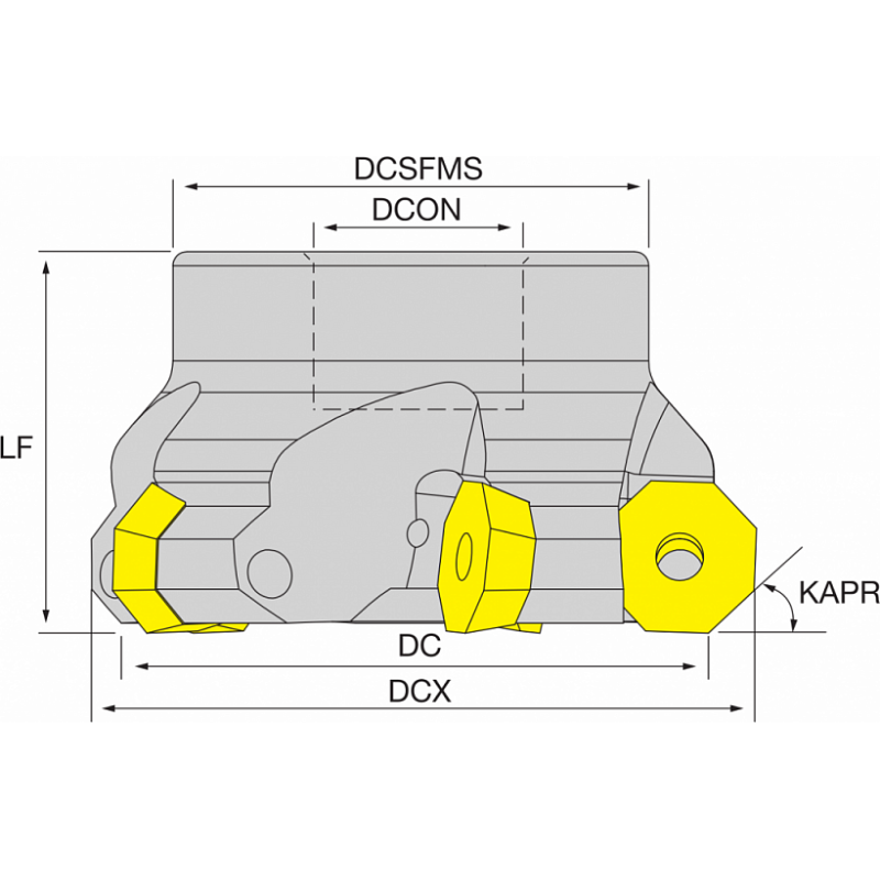 Корпус фрезы NT-OD06H D100-F32-Z7 HOLDERS NIKKO Корпус фрезы NT-OD06H D100-F32-Z7 HOLDERS NIKKO