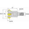 Корпус фрезы NT-CHS45 D32/44-M16-Z4-09 HOLDERS NIKKO