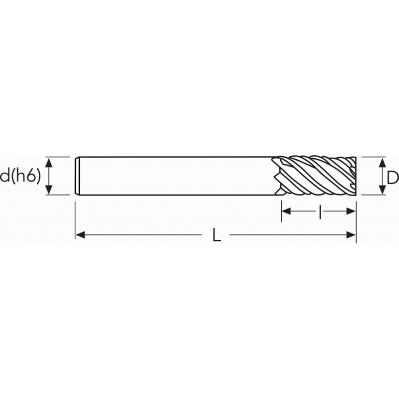Фреза G2CSHM MM10 6F N CARBIDE PV200 OSAWA Фреза G2CSHM MM10 6F N CARBIDE PV200 OSAWA