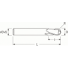 Фреза G2CSB2 MM 6 2FB N CARBIDE PV200 OSAWA