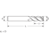 Фреза MDC3311 MM. 4 3CR