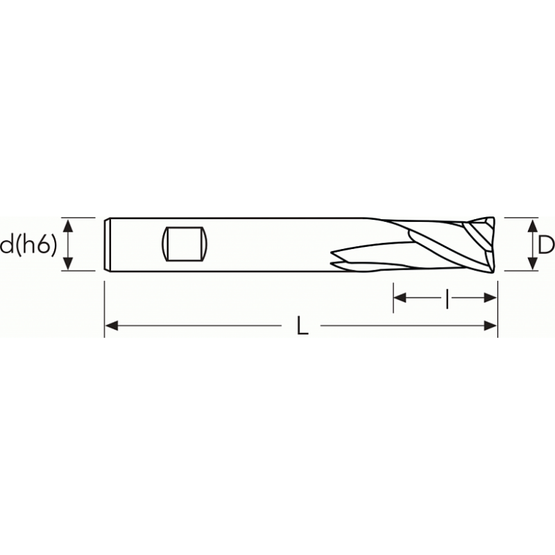 Фреза G2WS2 MM10 2F N CARBIDE PV200 OSAWA