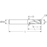 Фреза UHCS2 MM 5 (11)2F R0.2 UH OSAWA