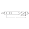 Фреза UMWS4 MM 3 4F HSSP ULTRA PV200 OSAWA