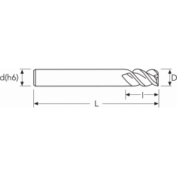 Фреза MEFCSH3 MM10 3F 50° ENDLESS HP OSAWA