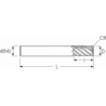 Фреза UH611 MM20 R2 6F LS ENDLESS OSAWA