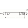 Фреза HF743 MM10X100 R0.2 CR 5F W PV300 OSAWA
