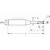Фреза UH212 MM3 (12) R0.30 S6 2F UH OSAWA