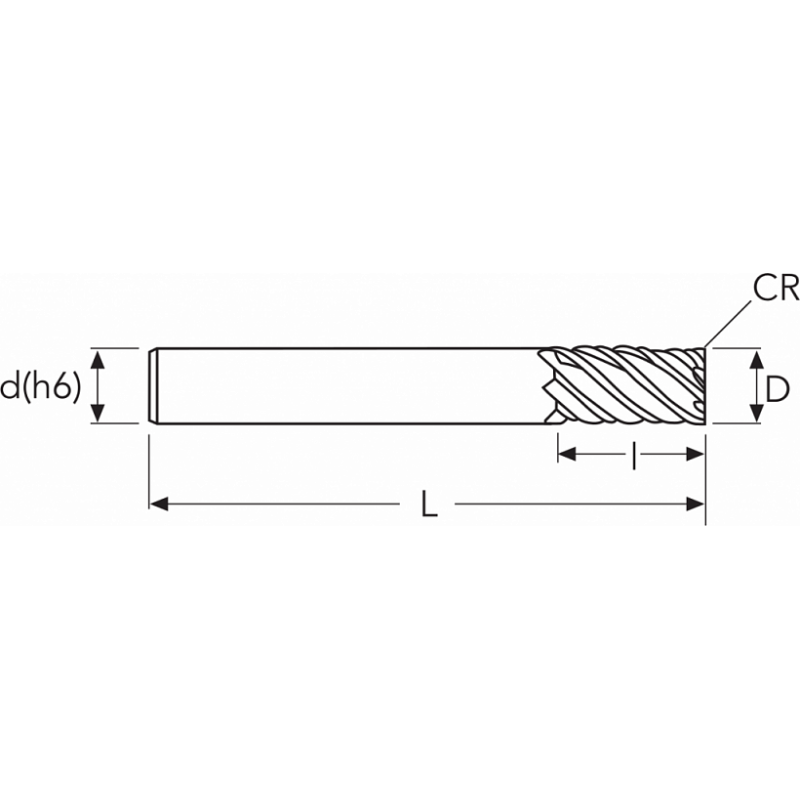 Фреза UH611 MM10 R0.5 6F LS ENDLESS OSAWA Фреза UH611 MM10 R0.5 6F LS ENDLESS OSAWA