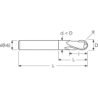 Фреза UHCSB2 MM 3 R1.5 2FB UH OSAWA