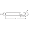 Фреза MEXCLSB2 MM 5 2FB ENDLESS HP OSAWA