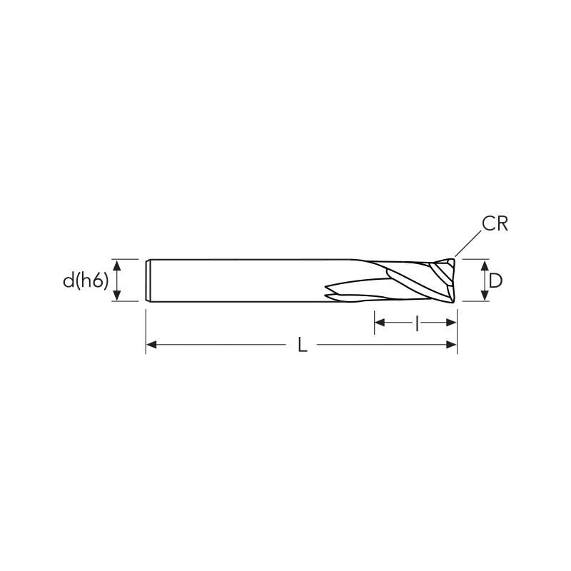Фреза MEXLS2R MM 4 L75 R0.3 2FENDLESS OSAWA Фреза MEXLS2R MM 4 L75 R0.3 2FENDLESS OSAWA