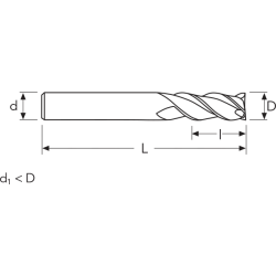 Фреза MDC3311 MM. 6 3CR