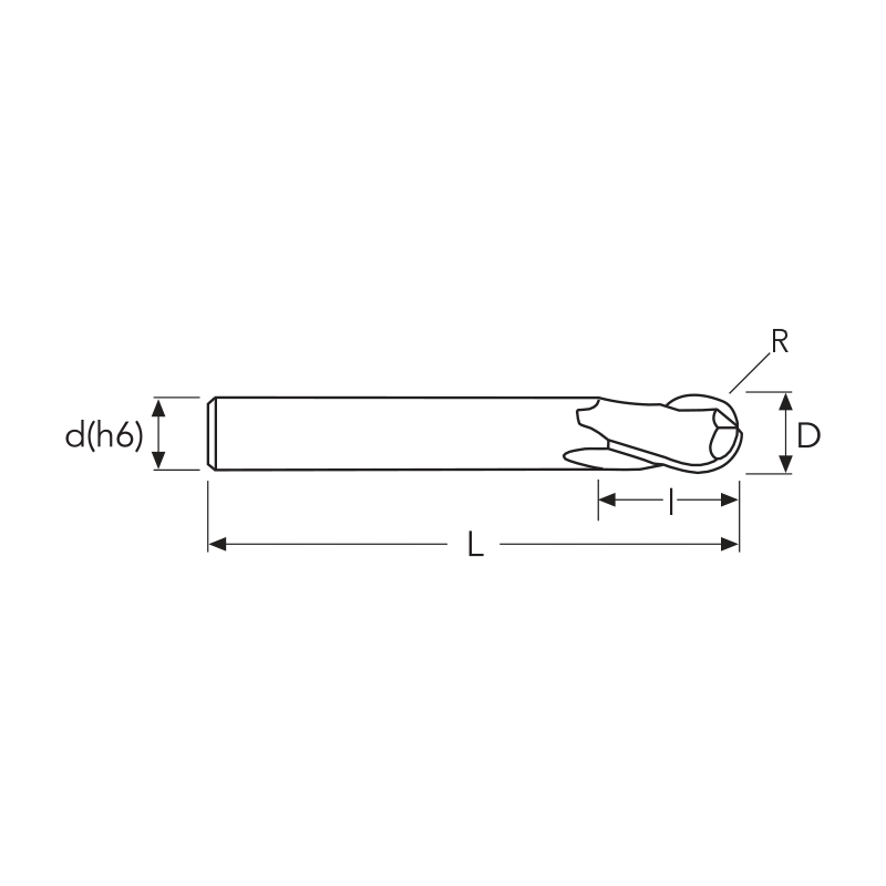 Фреза MEX253 MM10 L150 2FB ENDLESS HP OSAWA Фреза MEX253 MM10 L150 2FB ENDLESS HP OSAWA