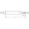 Фреза UHMB2 MM.1.0 MICRO
