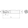 Концевая фреза 12x26x83, Z4, DIN 844K, HSSE-PM, AlTiN, N 120517.120 AlTiN