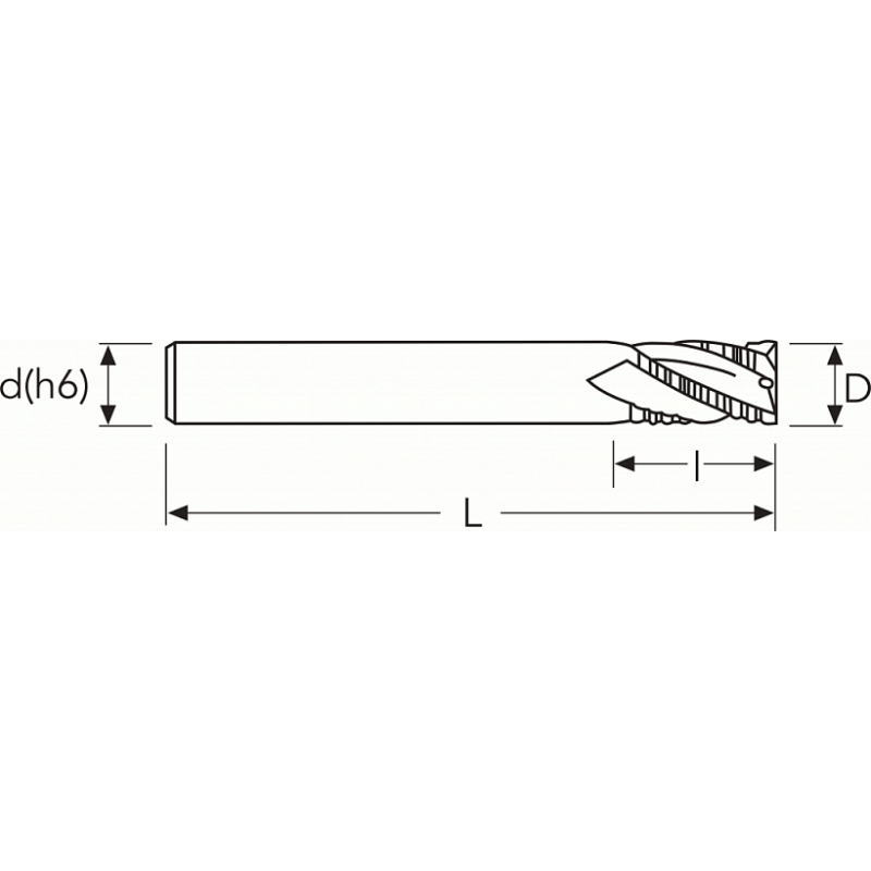 Фреза G2CSFR MM 9 3F HR CARBIDE PV200 OSAWA Фреза G2CSFR MM 9 3F HR CARBIDE PV200 OSAWA