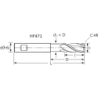 Фреза HF471 MM11(37) C+R 4F W-SC PV300 OSW