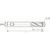 Фреза HF861 MM 6 C+R 4F W-SC PV300 OSAWA