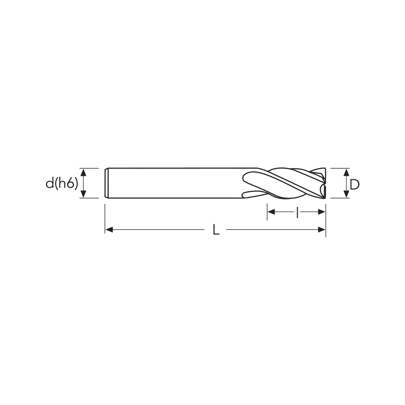 Фреза MDTACS4 MM1x4x3x40 4F PV200 OSAWA Фреза MDTACS4 MM1x4x3x40 4F PV200 OSAWA
