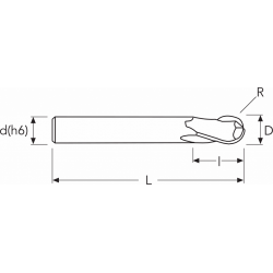 Фреза MDTACSB2 MM 3 PV200 2FB OSAWA