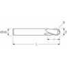 Фреза MDTACSB2 MM 3 PV200 2FB OSAWA