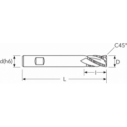 Фреза MDTAUPR MM20 ROUGHING WS PV200 OSAWA