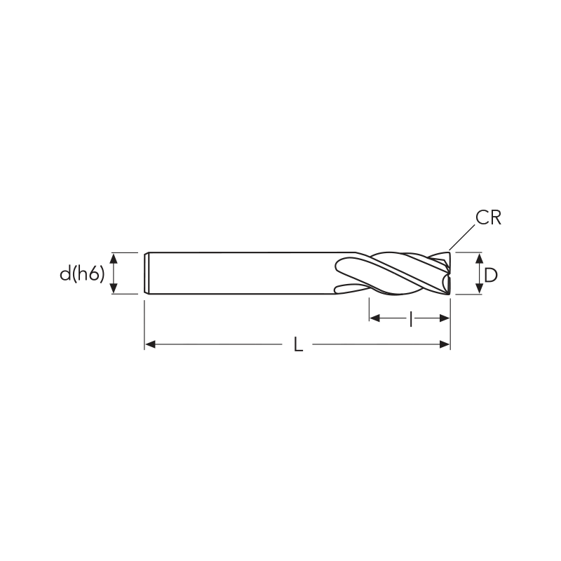 Фреза MEXCS4R MM10 R0.3 ENDLESS HP OSAWA Фреза MEXCS4R MM10 R0.3 ENDLESS HP OSAWA