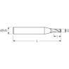 Фреза MEXM2SC MM0.4 MICRO 2F ENDLESS HP OSW