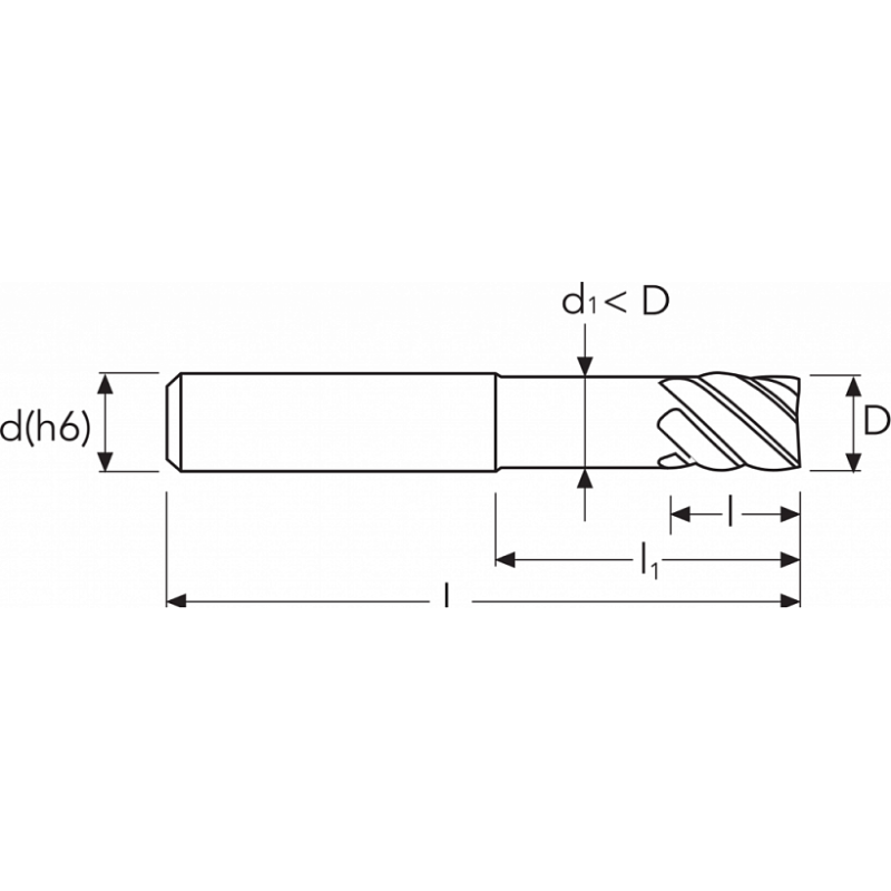 Фреза UH612 MM20 (110)8F UH COATING HP OSAWA