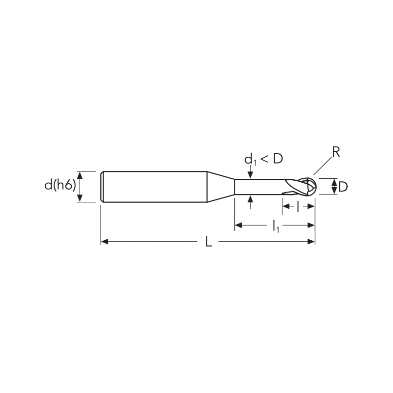 Фреза UHLNB2 MM4 (40) S6 2FB UH COATING OSAWA