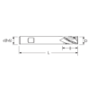 Фреза UMWSFR MM 8 HSSP HF ROUGHING OSAWA