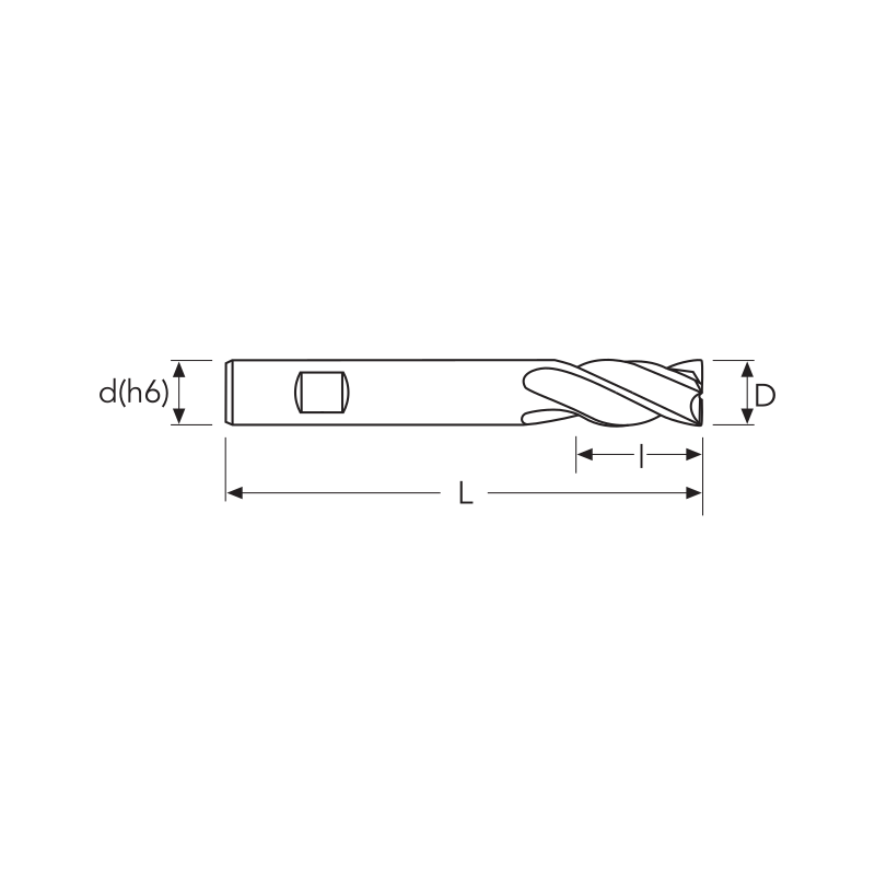 Фреза WS6 MM30 CO8% 6F WS OSAWA