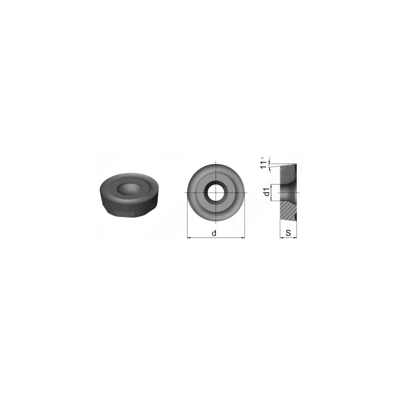 RPMT10T3MO-FM-WS5130 Фрезерная пластина RPMT10T3MO-FM-WS5130 Фрезерная пластина