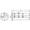 Переходная втулка BUSSOLA 25X10 CIL.CON BATTUTA