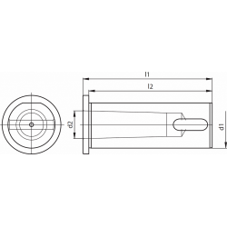Переходная втулка BUSSOLA D40 CM2 CON BATTUTA