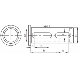 Переходная втулка BUSSOLA 25X16 CIL.CON BATTUTA