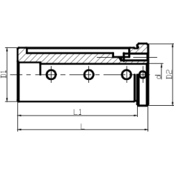 Переходная втулка V32-20