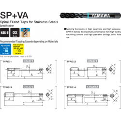 Метчик SP+VA 371 ISO2 M 3X0.5