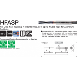 Метчик HFASP 371 ISO2X M6X1
