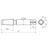 Метчик ZELX SS NPT 1/8-27