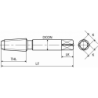 Метчик SP-VA DIN NPT 1/2-14