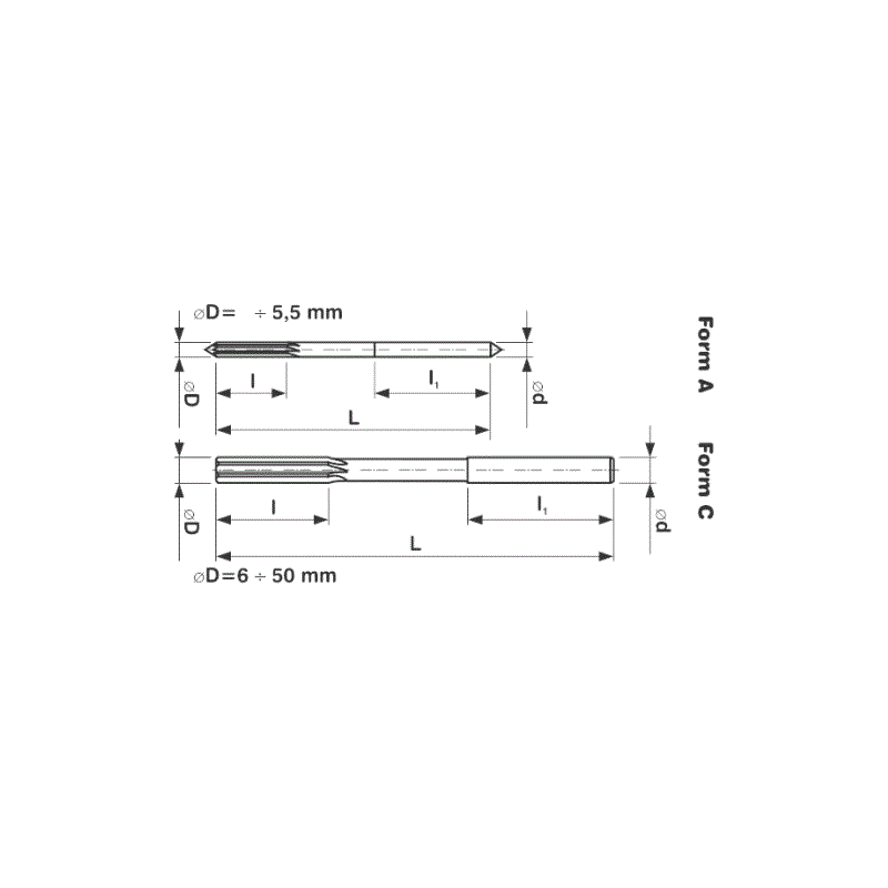 Развертка 221445 11 H11 142/41 Развертка 221445 11 H11 142/41
