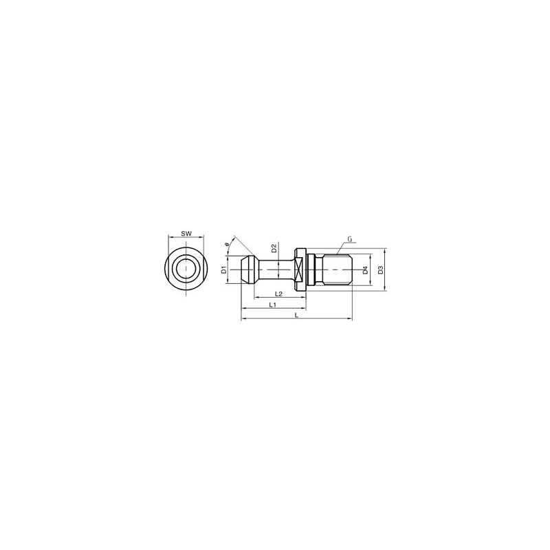 Штревель BT30-45deg Штревель BT30-45deg