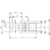 Штревель CODOLI ISO50 DIN 69872FORATO